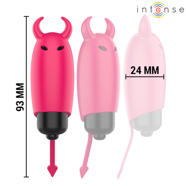 Proiettile Vibrante Red Demon 9,3 x2,4 cm – Intenso e Silenzioso